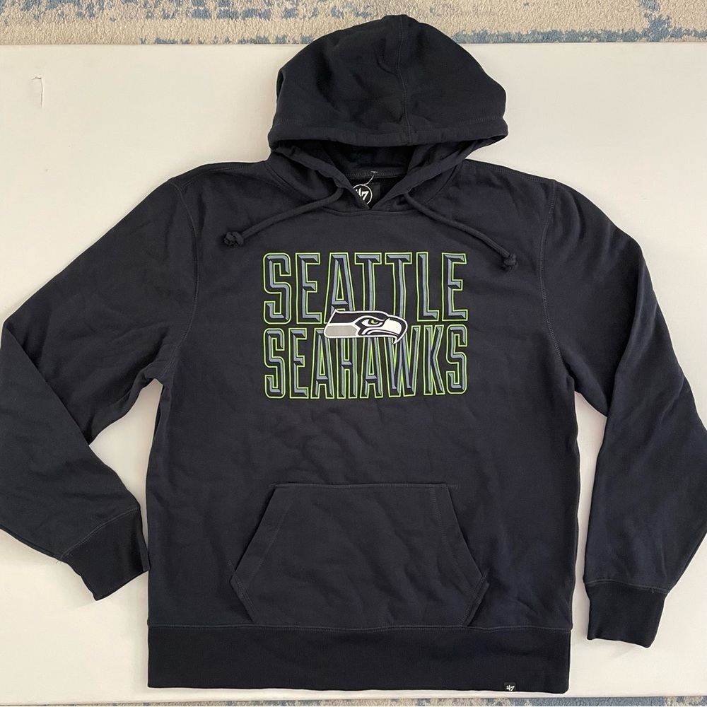 47 Seattle Seahawks Pullover Hoodie Size XL Men